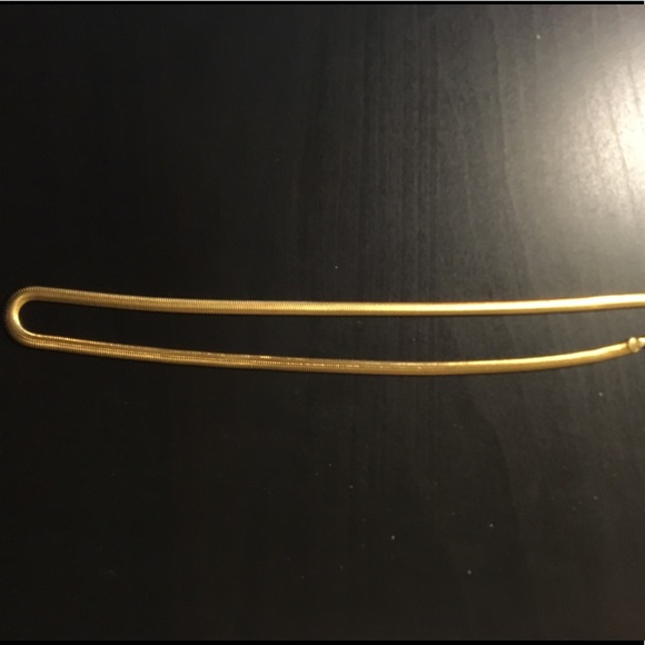 SOLD 18” Long 5mm Wide 9k Yellow Gold Filled Chain - Picture 3 of 3